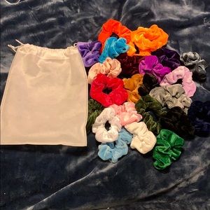 24 super cute scrunchies!
